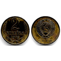 (Y127a) Unión Soviética. 1979. 2 Kopeks (MBC)
