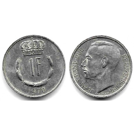 (55) Luxemburgo. 1970. 1 Franc (MBC+)