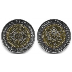 (112.2) Argentina. 1995. 1 Peso (SC)