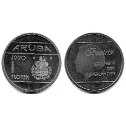 (5) Aruba. 1990. 1 Florin (SC)