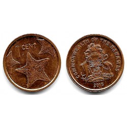 Bahamas. 2015. 1 Cent (EBC)