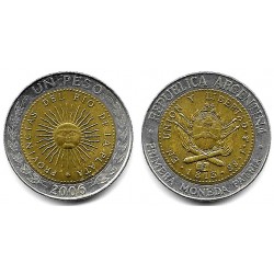 (112.1) Argentina. 2006. 1 Peso (EBC+)