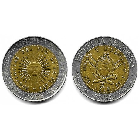 (112.1) Argentina. 2006. 1 Peso (EBC+)