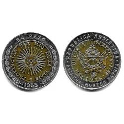 (112.2) Argentina. 1995. 1 Peso (EBC+)