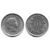 (27) Suiza. 1967. 10 Rappen (MBC)