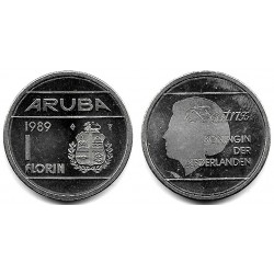 (5) Aruba. 1989. 1 Florin (SC-)