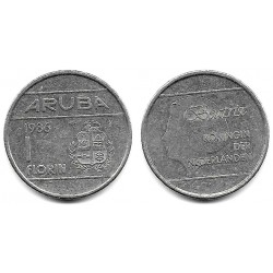 (5) Aruba. 1986. 1 Florin (MBC)