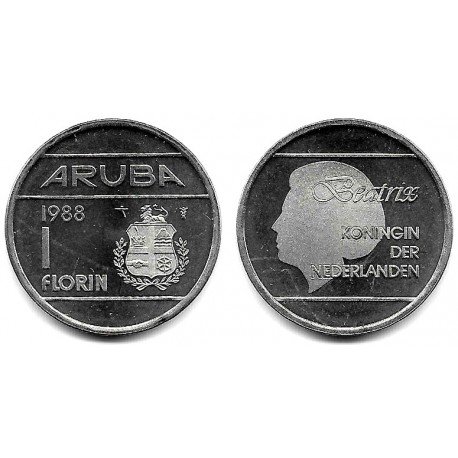 (5) Aruba. 1988. 1 Florin (SC)