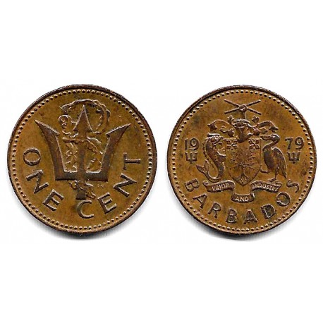 (10) Barbados. 1979. 1 Cent (MBC)