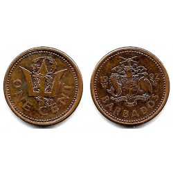 (10a) Barbados. 1992. 1 Cent (MBC)