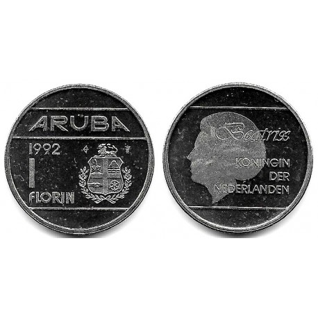 (5) Aruba. 1992. 1 Florin (SC)