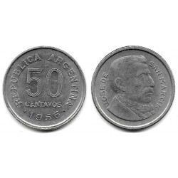 (49) Argentina. 1956. 50 Centavos (MBC)