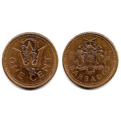 (10) Barbados. 1987. 1 Cent (MBC)
