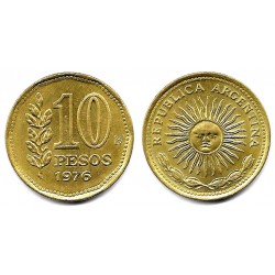 (72) Argentina. 1976. 10 Pesos (SC)