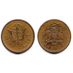 (10) Barbados. 1990. 1 Cent (MBC)