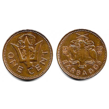 (10) Barbados. 1979. 1 Cent (MBC)