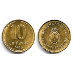 (107) Argentina. 1993. 10 Centavos (SC)