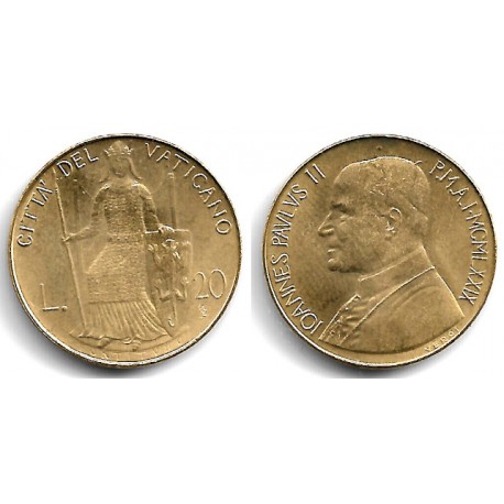 (144) Ciudad del Vaticano. 1979. 20 Lira (SC)