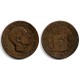 Alfonso XII. 1879. 10 Céntimos (BC-/BC) Ceca de Barcelona OM