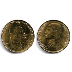 (144) Ciudad del Vaticano. 1980. 20 Lira (SC)
