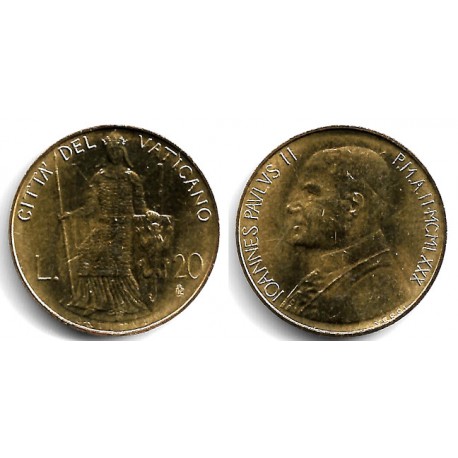 (144) Ciudad del Vaticano. 1980. 20 Lira (SC)