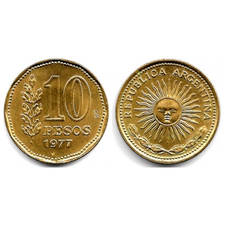 (72) Argentina. 1977. 10 Pesos (SC)