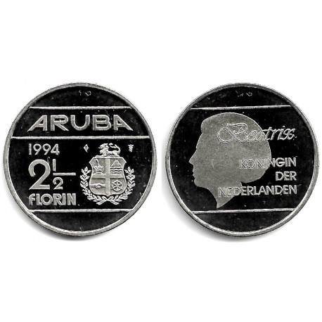 (6) Aruba. 1994. 2½ Florin (SC)