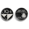 (2) Aruba. 2002. 10 Cents (SC)