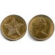 (2) Bahamas. 1969. 1 Cent (EBC)