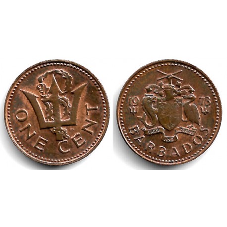 (10) Barbados. 1973. 1 Cent (MBC)