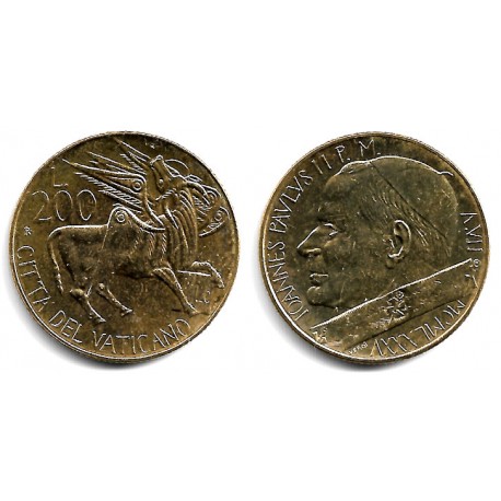 (189) Ciudad del Vaticano. 1985. 200 Lira (SC)