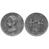 Alfonso XIII. 1889*(-8---). 5 Pesetas (BC) (Plata) Ceca de Madrid MP-M