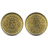 (Y50) Marruecos. 1371AH. 20 Francs (EBC)