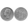 Amadeo I. 1871*(18-75). 5 Pesetas (BC) (Plata) Ceca de Madrid DE-M