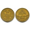 (27.1) Líbano. 1969. 25 Piastres (MBC)