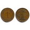 (37) Imperio Alemán (Weimar). 1924A. 1 Reichspfennig (MBC)
