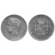 Alfonso XIII. 1896*(18-96). 5 Pesetas (BC) (Plata) Ceca de Madrid PG-V