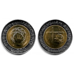 (175) Ciudad del Vaticano. 1983. 500 Lira (SC)
