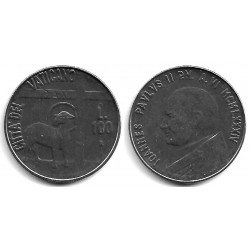 (180) Ciudad del Vaticano. 1984. 100 Lira (SC)