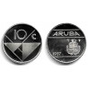 (2) Aruba. 1987. 10 cents (SC)
