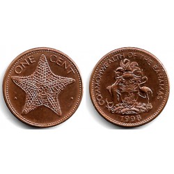 (59a) Bahamas. 1998. 1 Cent (SC-)