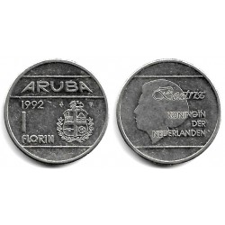 (5) Aruba. 1992. 1 Florin (MBC)