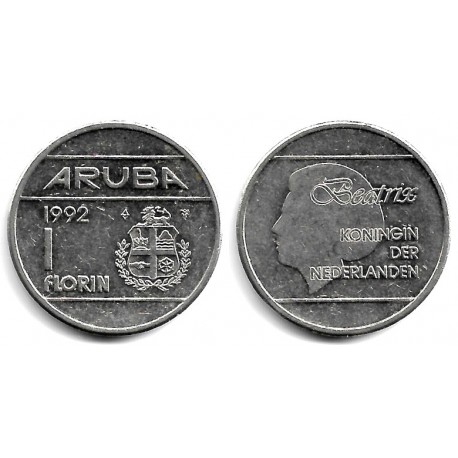 (5) Aruba. 1992. 1 Florin (MBC)