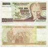 (206) Turquía. 1970. 100000 Lira (MBC)