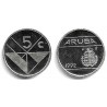 (1) Aruba. 1992. 5 Cents (SC)