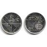 (1) Aruba. 1999. 5 Cents (MBC)