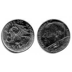 (187) Ciudad del Vaticano. 1985. 50 Lira (SC)