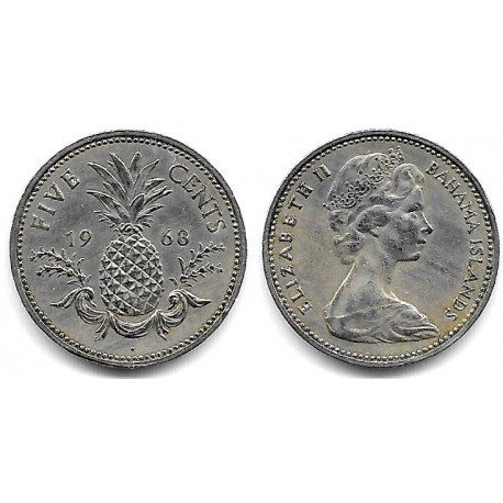 (3) Bahamas. 1968. 5 Cents (MBC)
