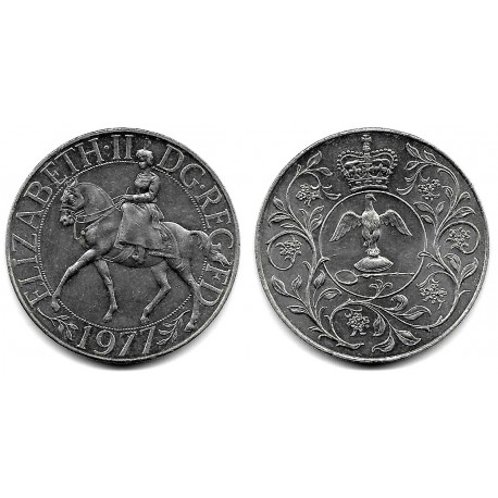 (920) Gran Bretaña. 1977. 25 New Pence (EBC)