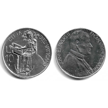 (192) San Marino. 1986. 10 Lira (SC)